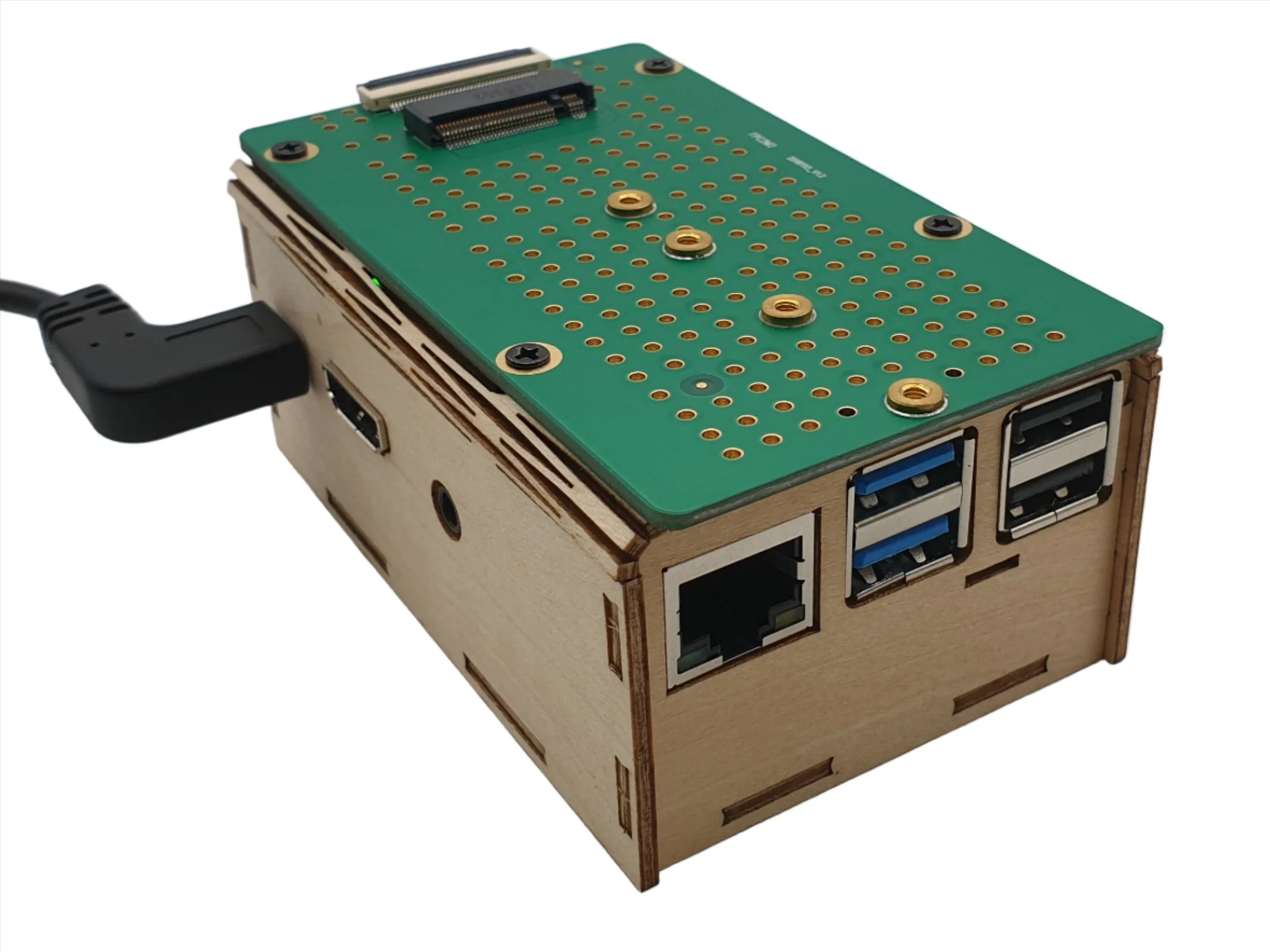 ecoPI Easycase 0815 wood housing for ROCK 4 - Image 6