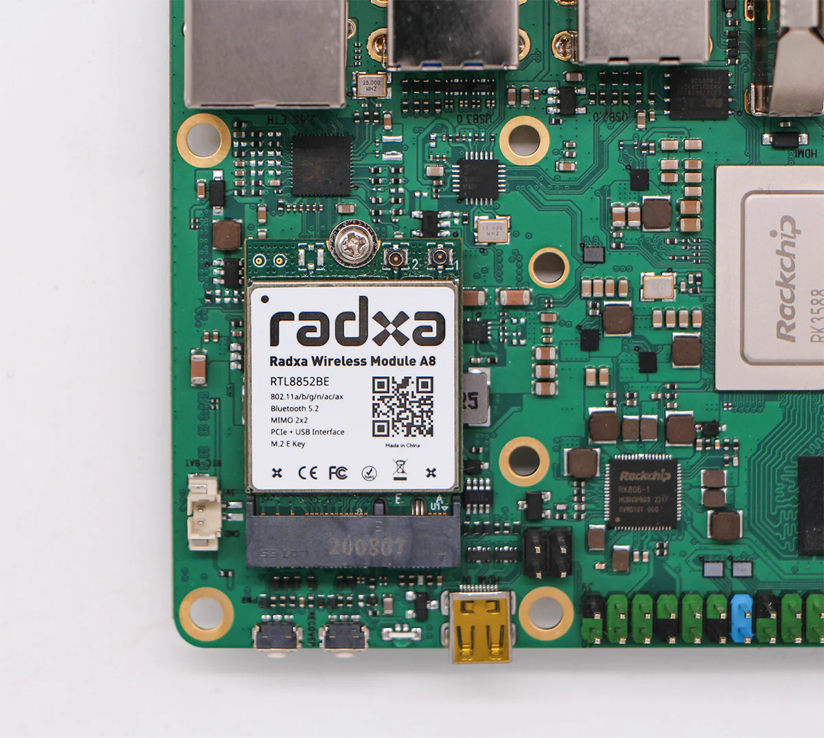RADXA M.2 WiFi 6 BT5 Module A8 - Image 4