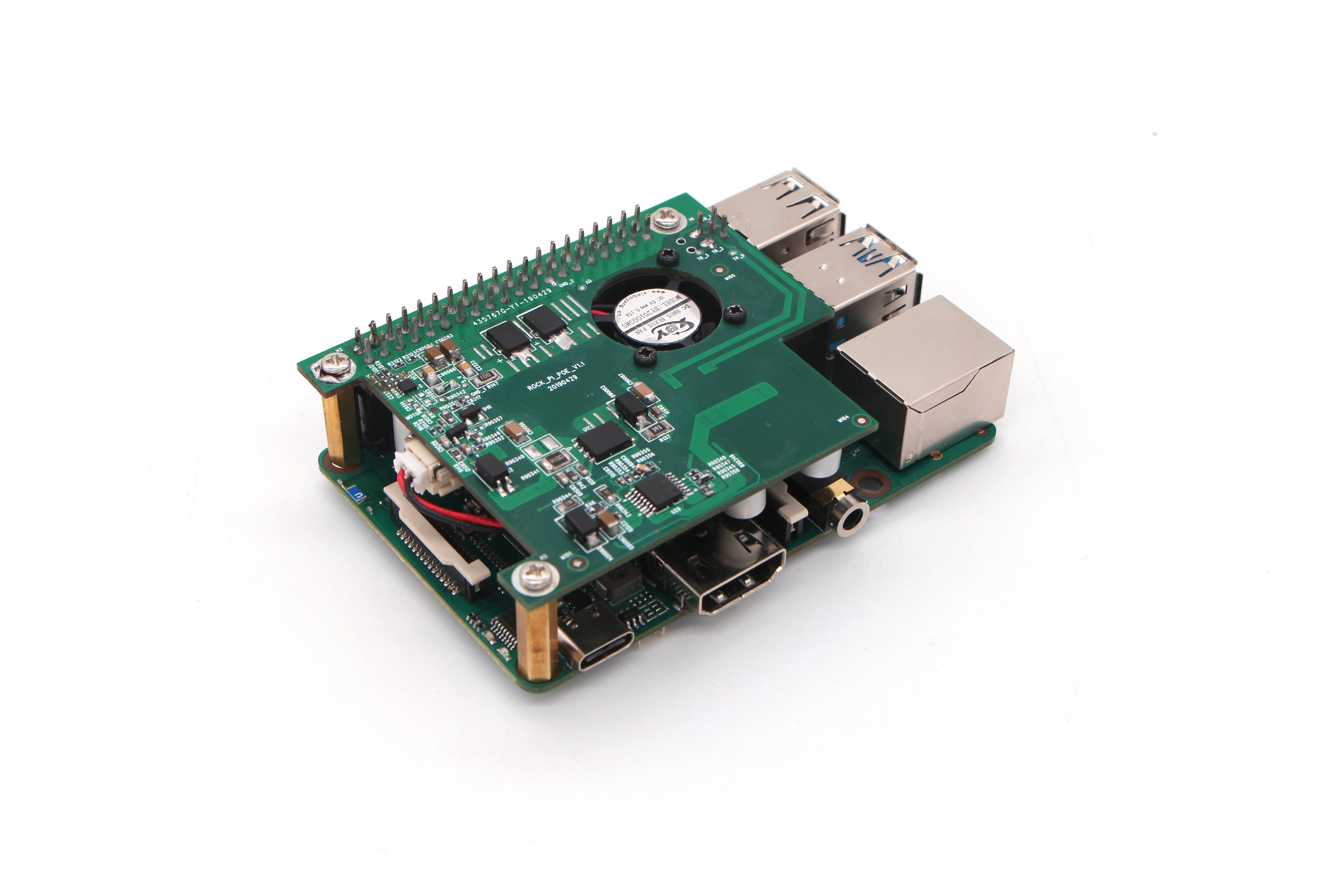 ROCK PI 802.3at PoE HAT - Image 4